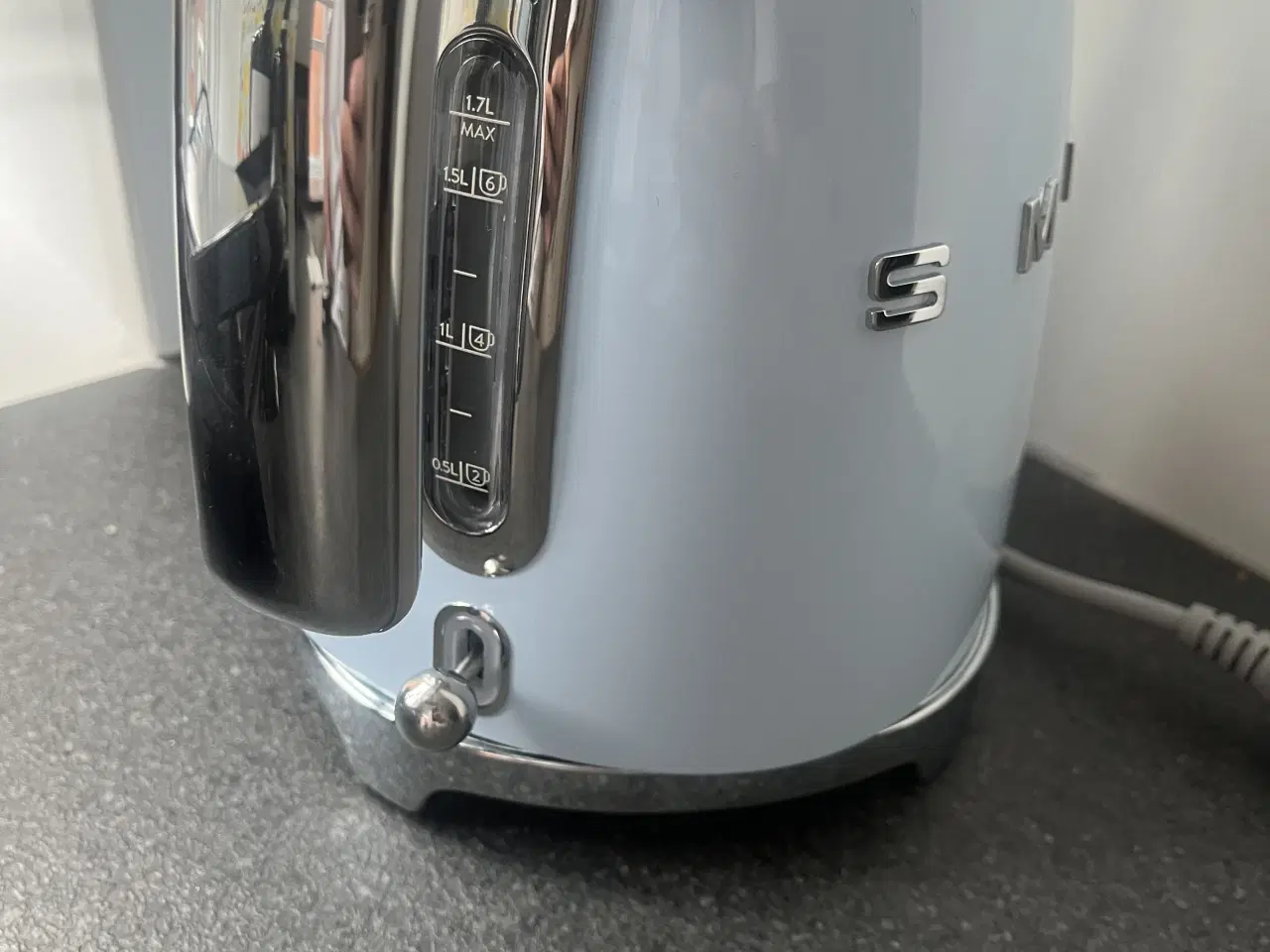 Billede 7 - SMEG elkedel 1,7 liter Blå (helt ny)