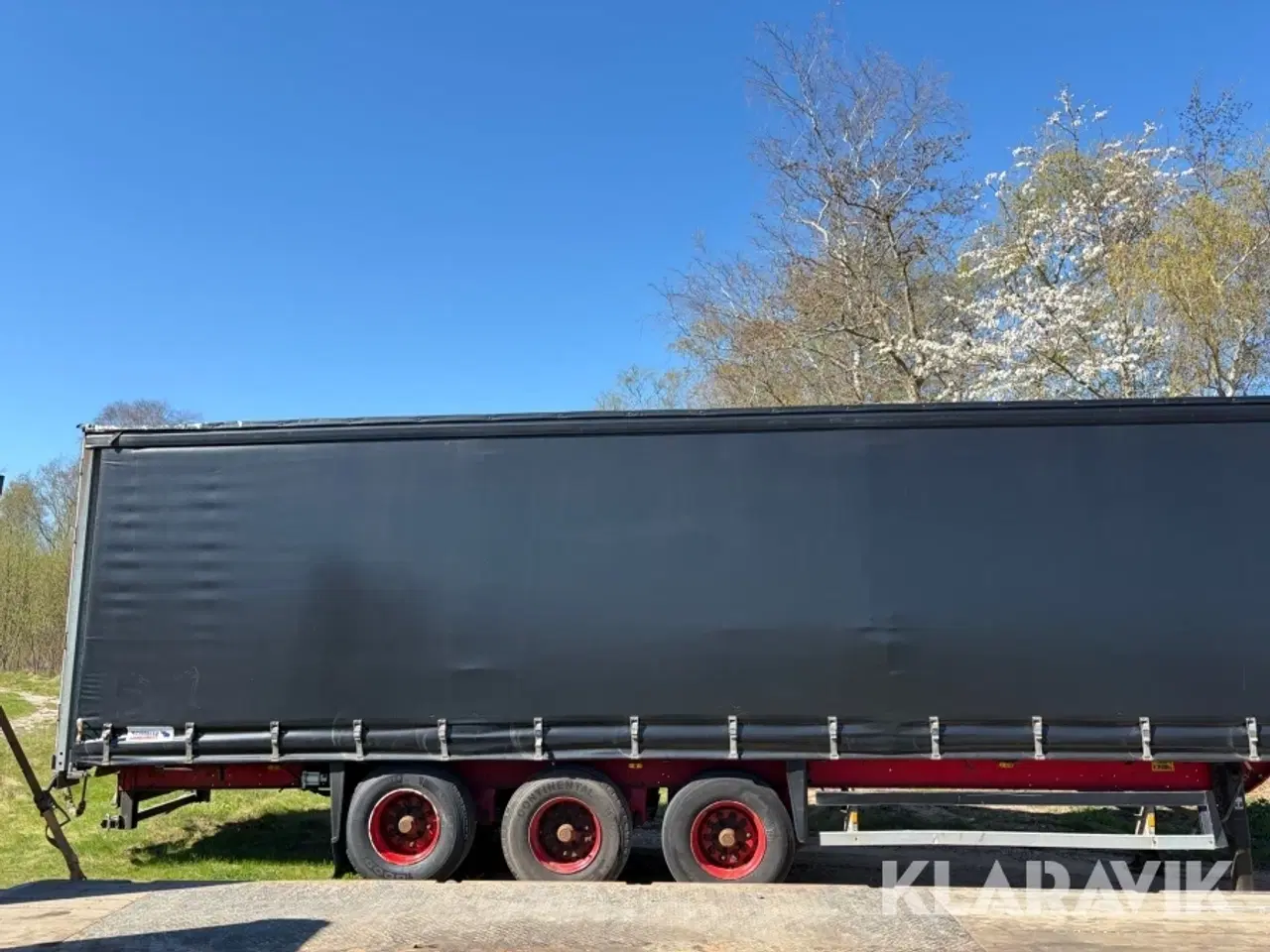 Billede 6 - Gardin trailer med bagmonteret truck Schmitz