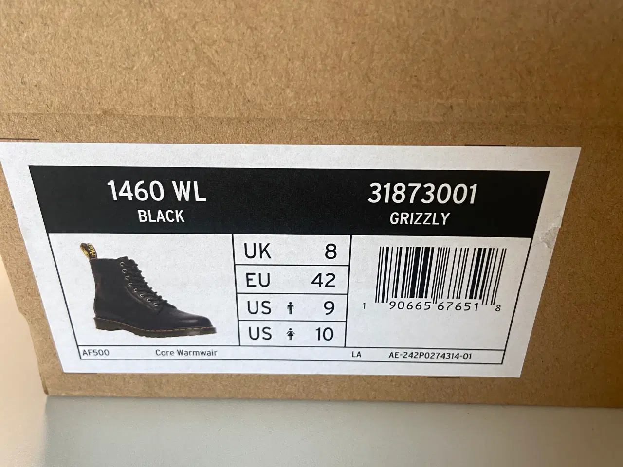 Billede 7 - Dr. Martens 1460 WL Grizzly støvler