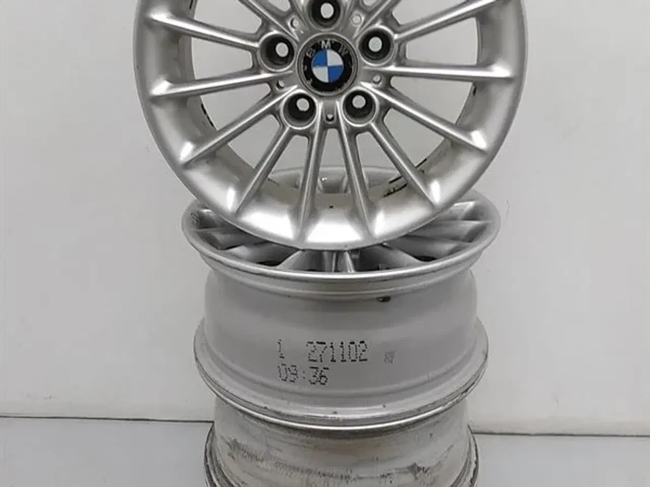 Billede 1 - 16" Original BMW Alufælge (4stk) LM Rad Radialspeiche (Styl.48) A63717 BMW E39