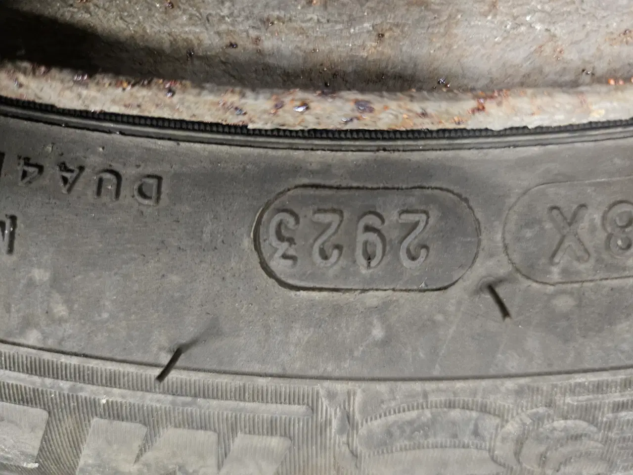 Billede 3 - Michelin Alpin 6, 4 stk på stålfælge