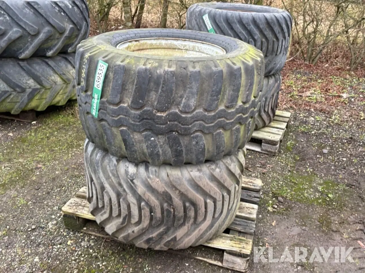 Billede 3 - Hjul Assorteret 550/45R22.5 4 styk