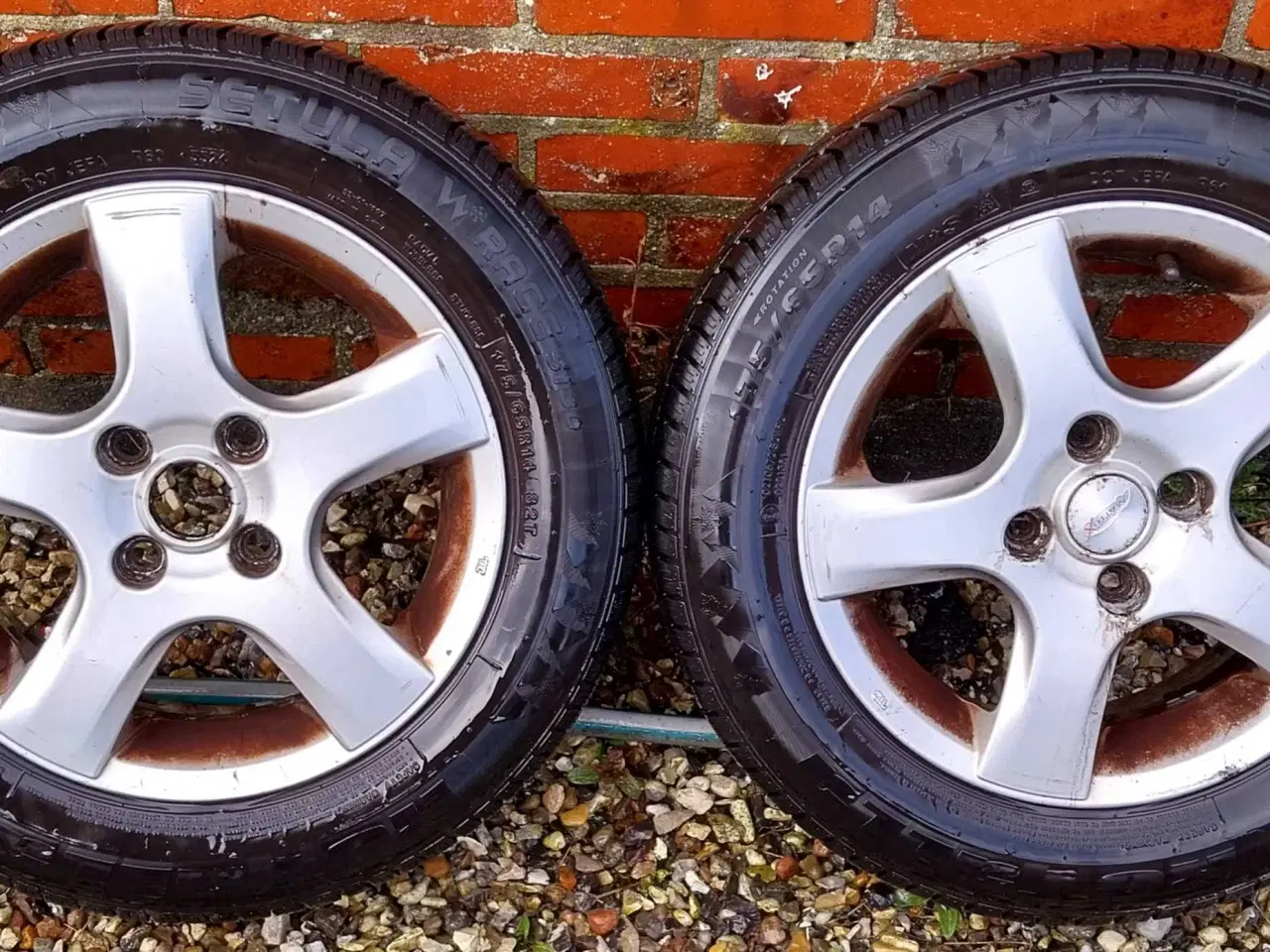 Billede 2 - 2. Stk alufælge sælges