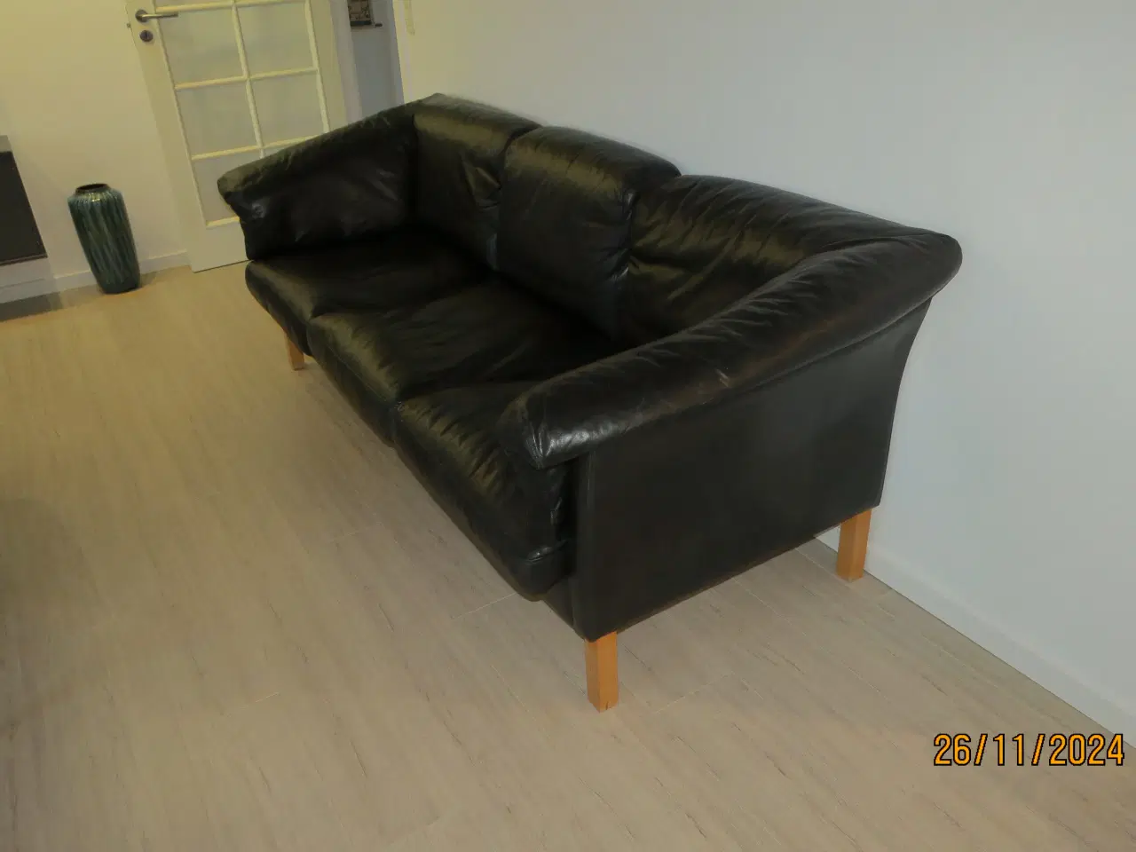 Billede 2 - Lædersofa