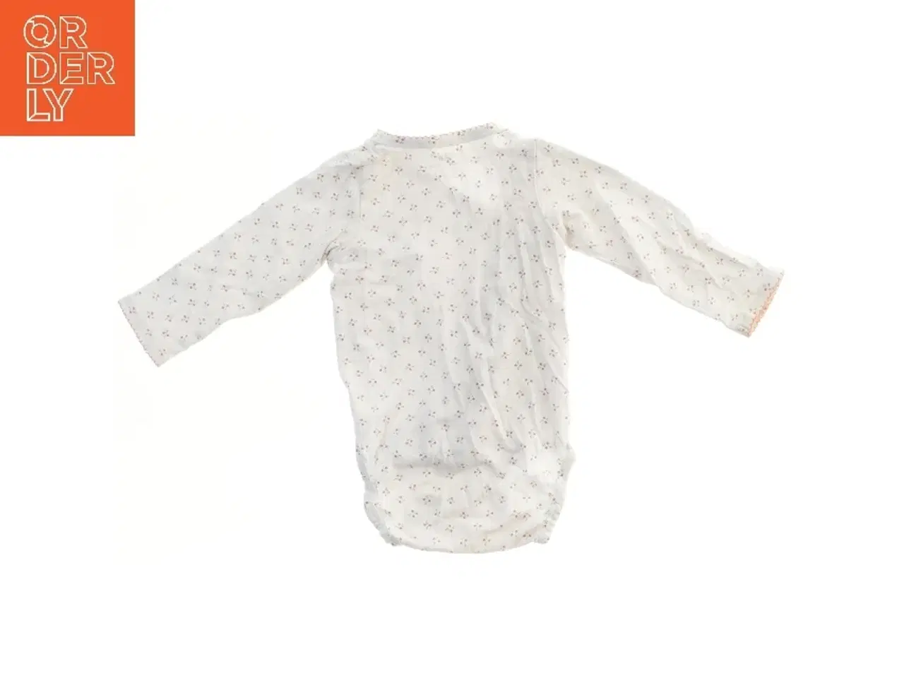 Billede 2 - Langærmet bodystocking med blomsterprint fra H&M (str. 74)