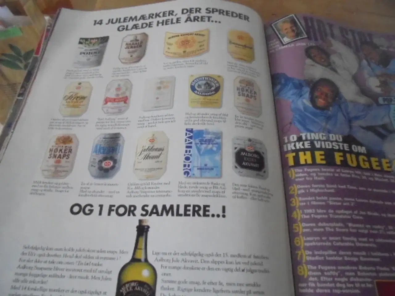 Billede 6 - Beskadiget Se og Hør blad med Kim Larsen og frue,