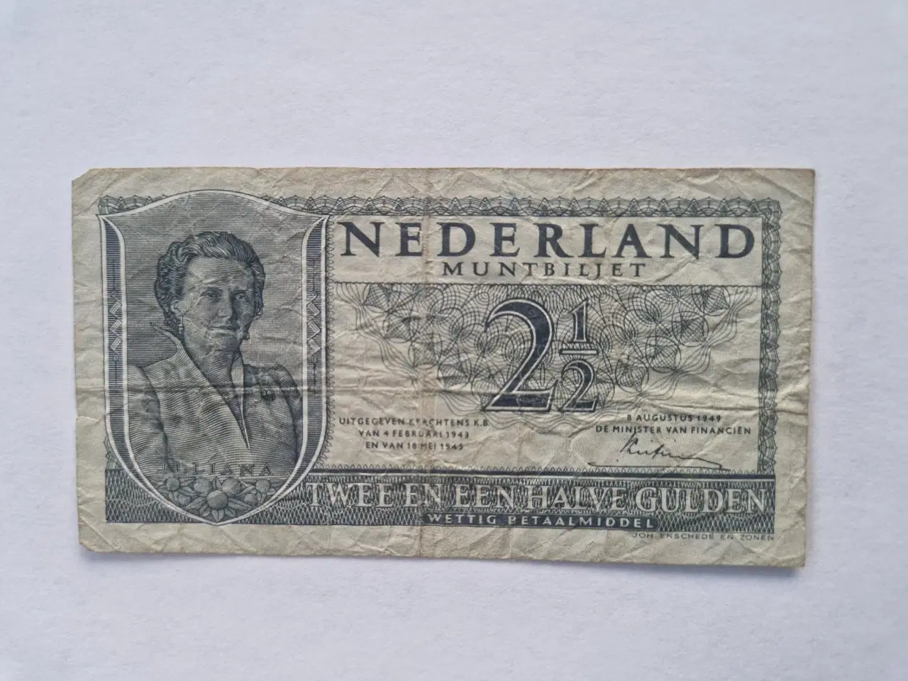 Billede 1 - 2 1/2 Gulden Netherlands