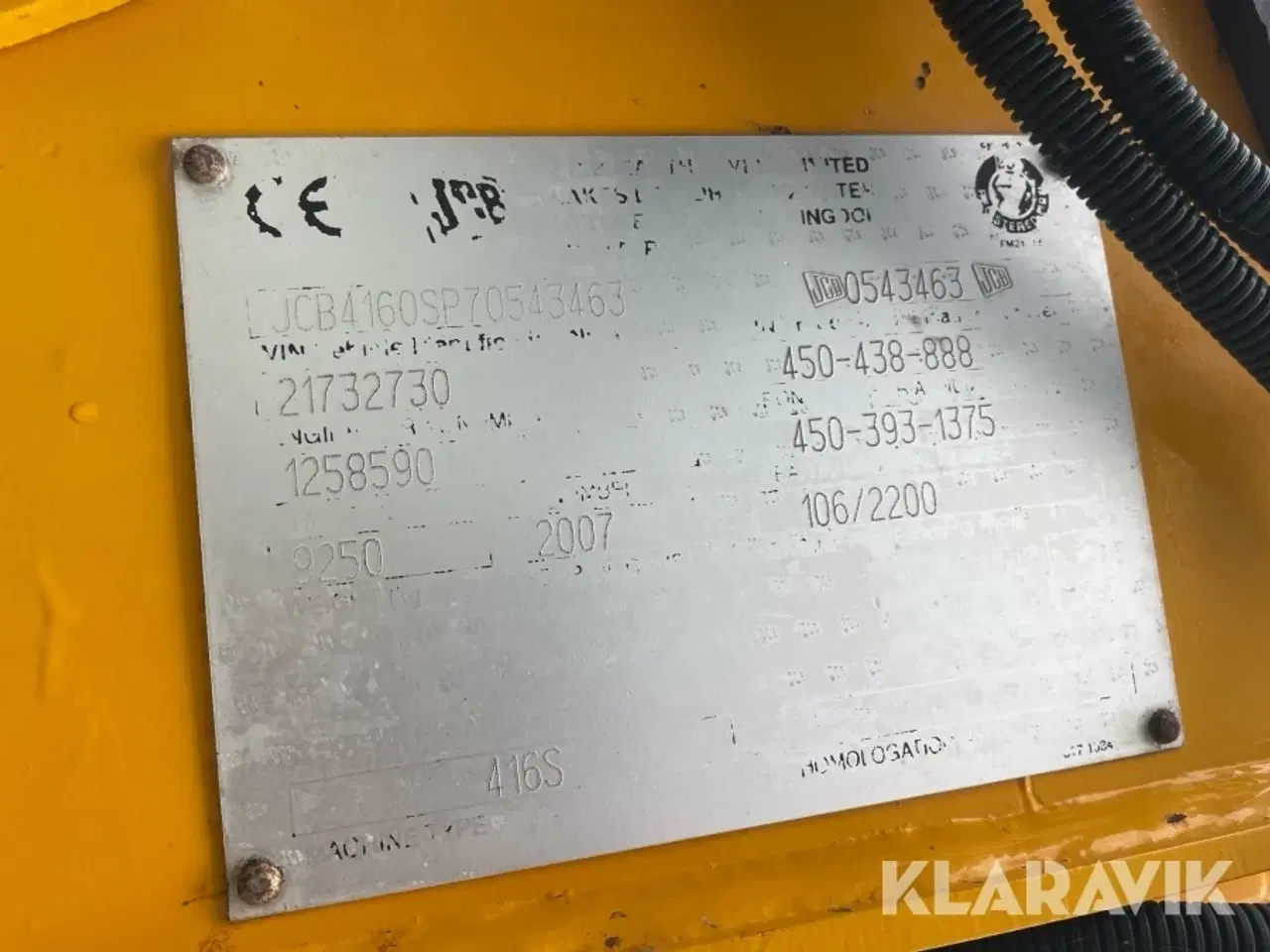 Billede 12 - Gummiged JCB 416S