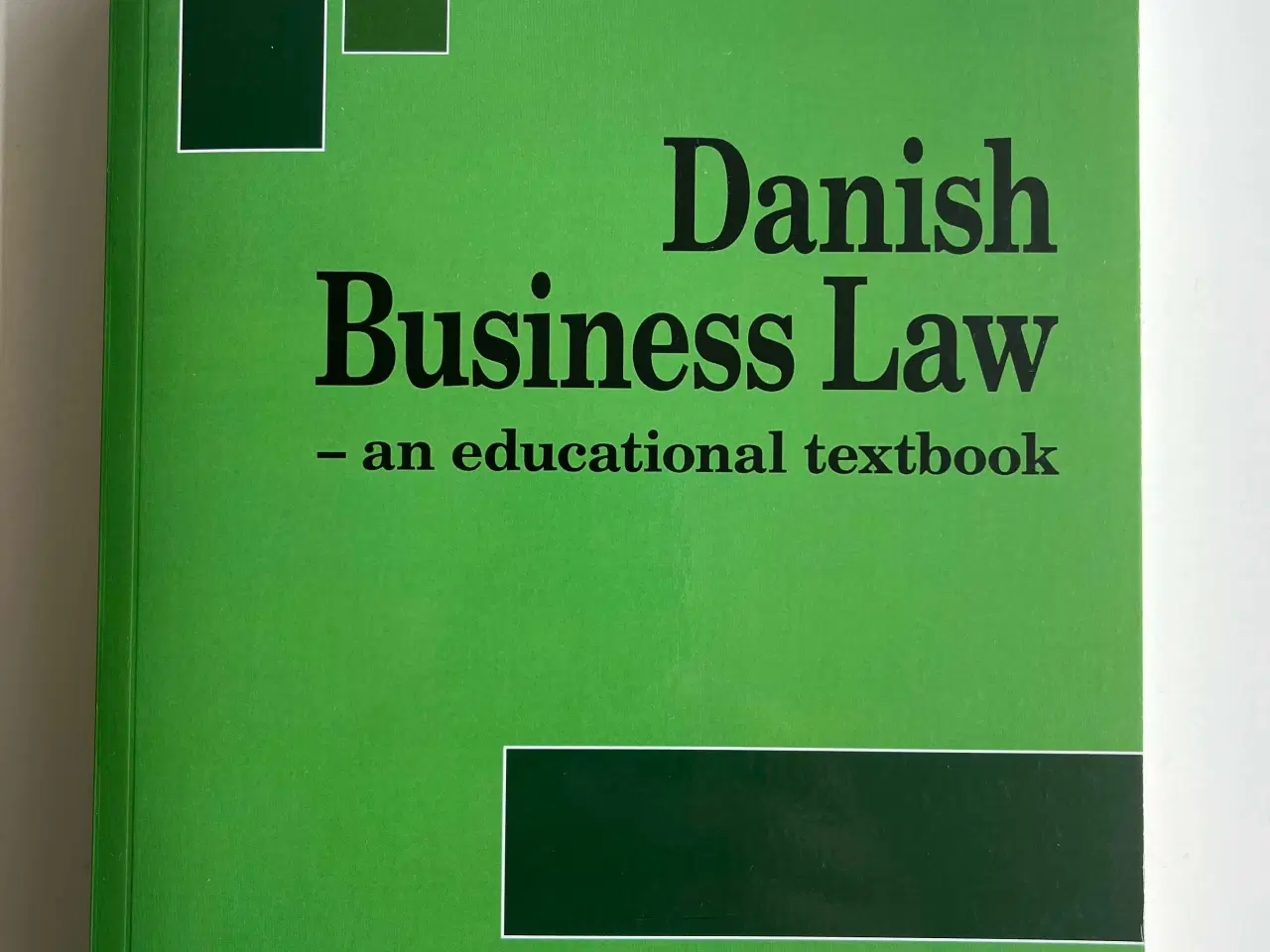 Billede 1 - Danish Business Law – An Educational Textbook, NY
