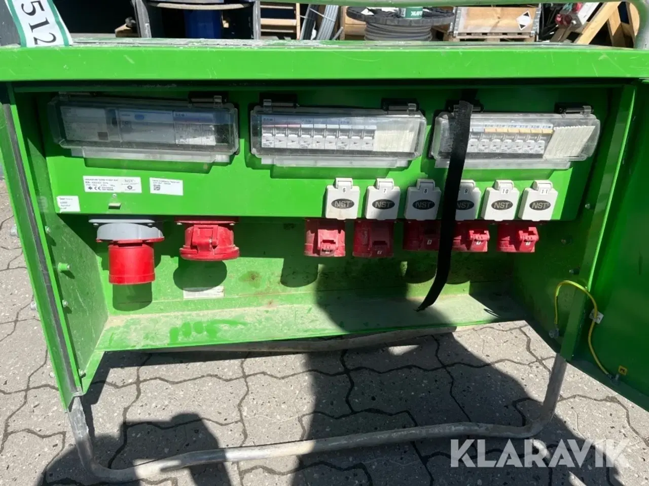 Billede 7 - Byggestrømstavle NST 63A