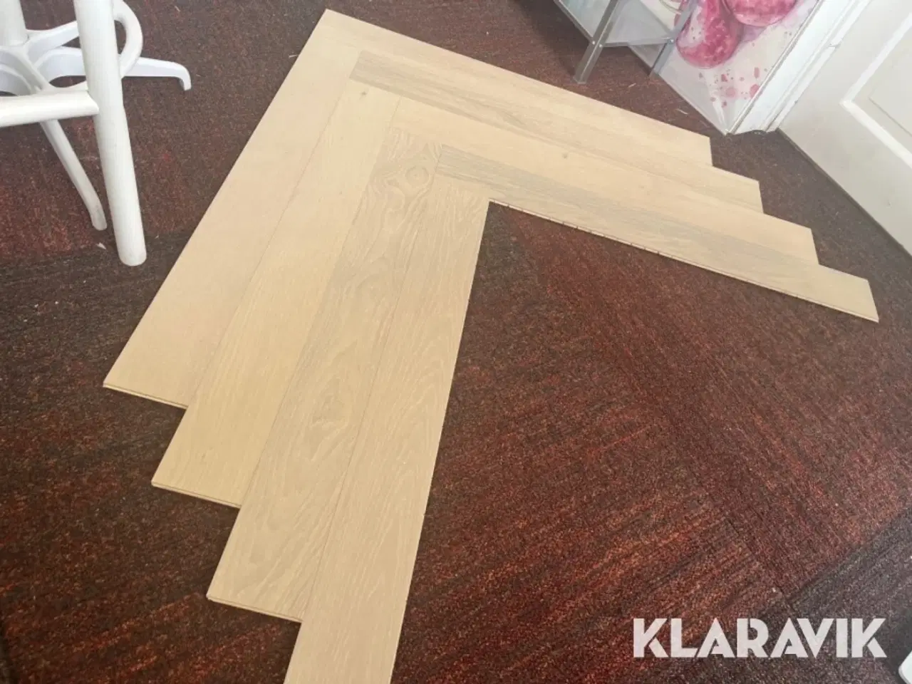 Billede 1 - Sildeben parkett HARO LA prestige 9mm 80  m2