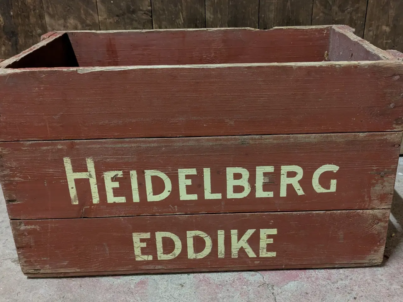 Billede 1 - Heidelberg eddikekasse 