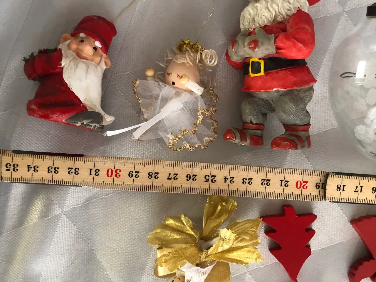 Billede 18 - Blandede julepynt med mangler/defekter