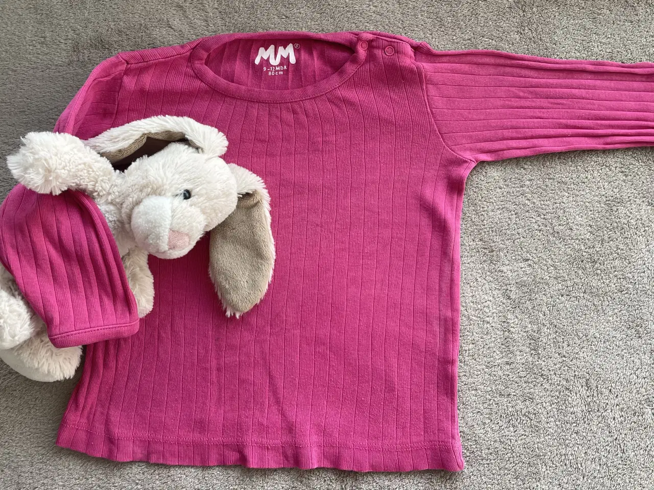 Billede 1 - Fin lyserød bluse str 80