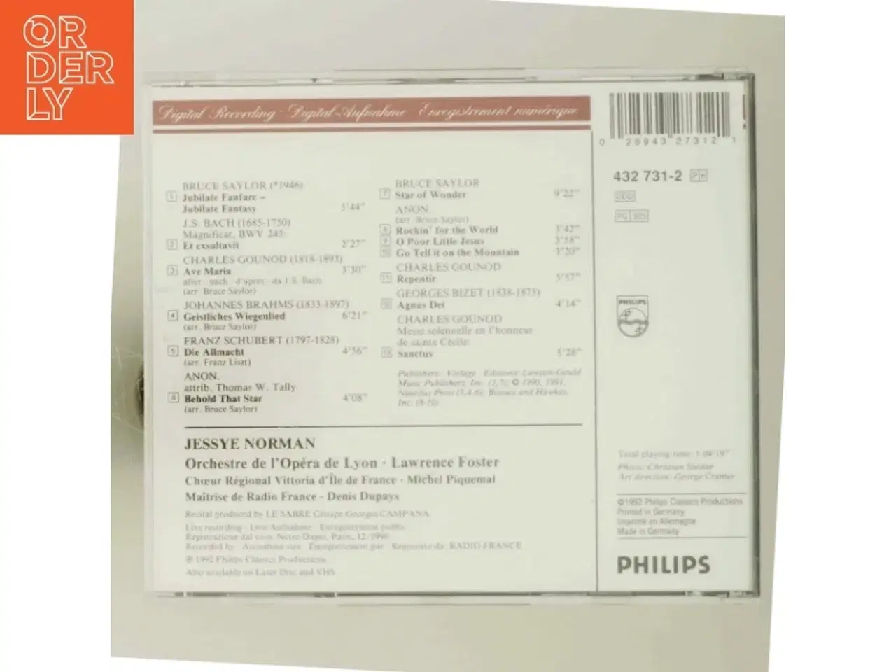 Billede 3 - Notre Dame Christmas med Jessye Norman (DVD)