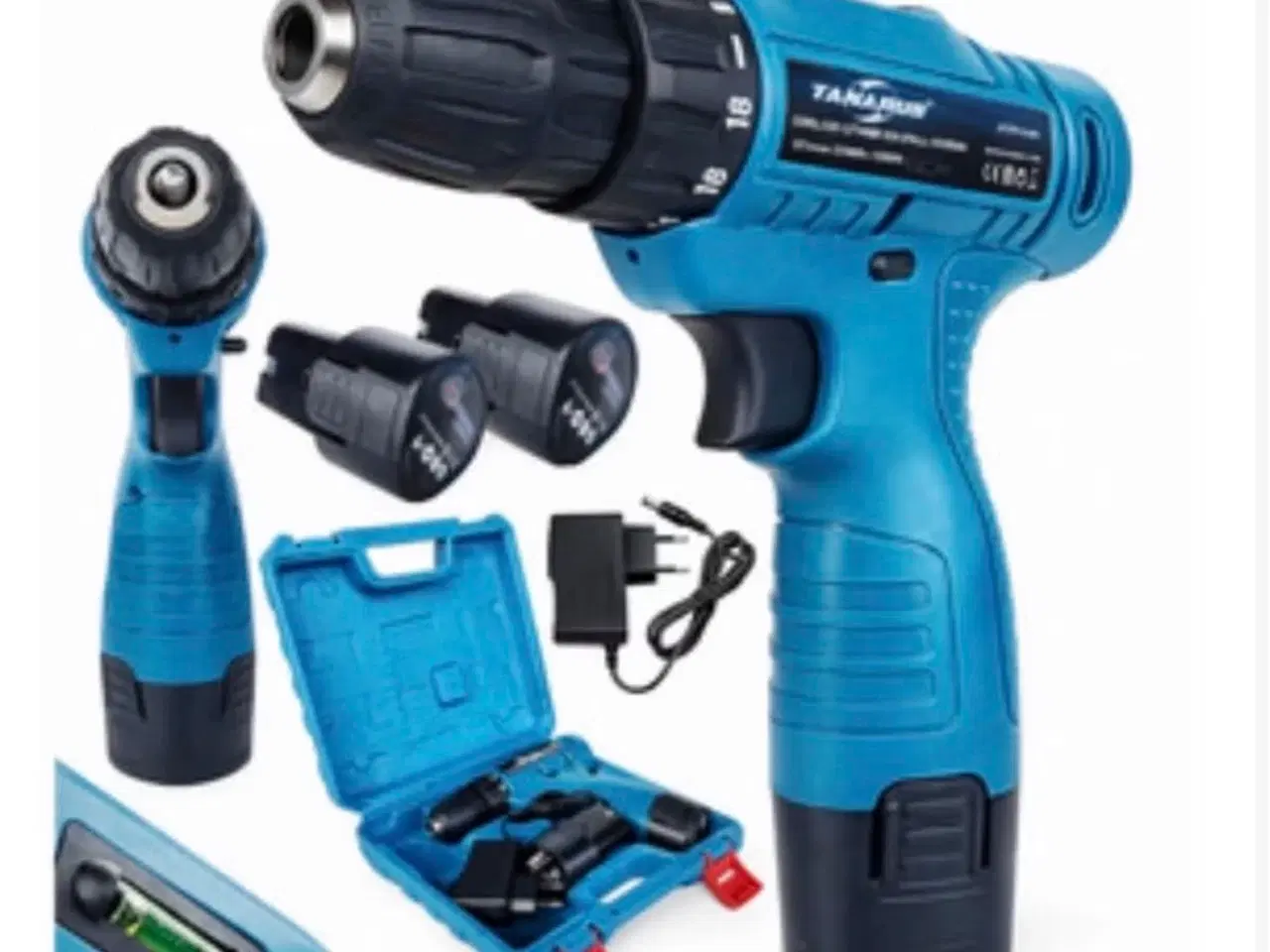 Billede 1 - Akku skruemaskine med 2 batterier