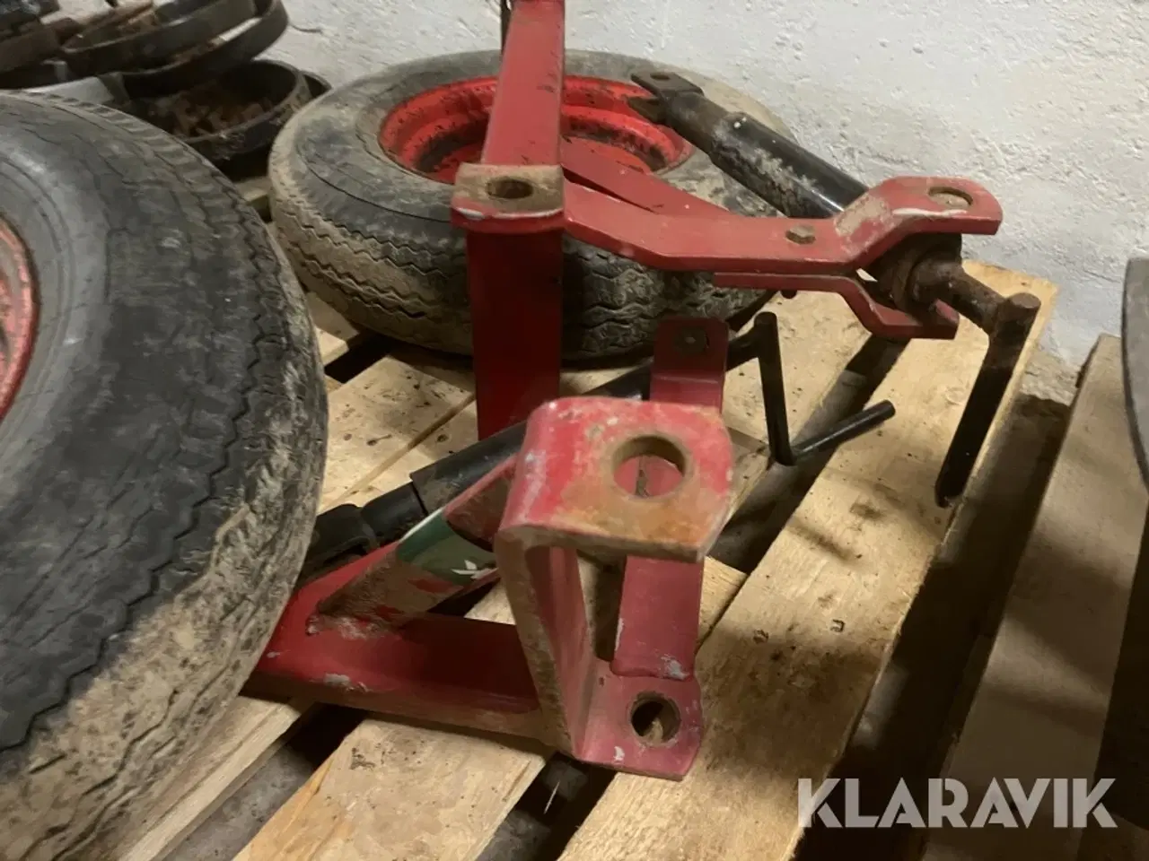 Billede 4 - Styrhjul til Såbedsharve Kongskilde 2 styk