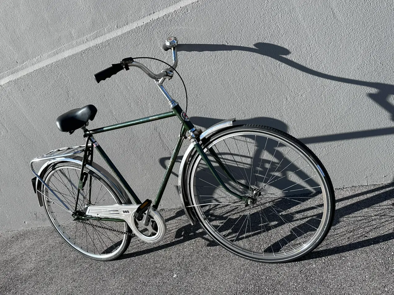 Billede 4 - Mørkegrøn DBS herrecykel – retro klassiker