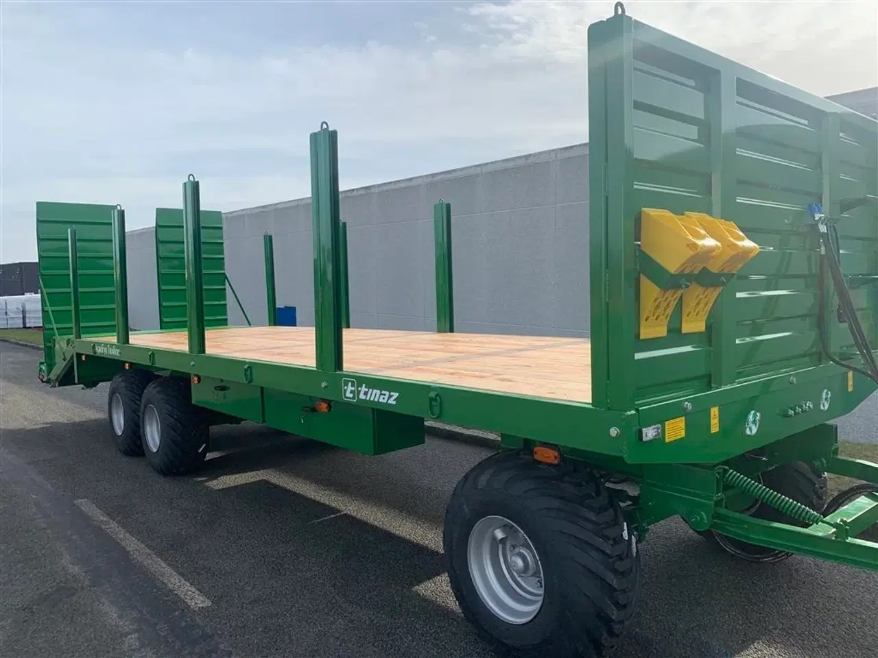 Billede 3 - Tinaz 12 tons maskintrailer 8.50 meter lad