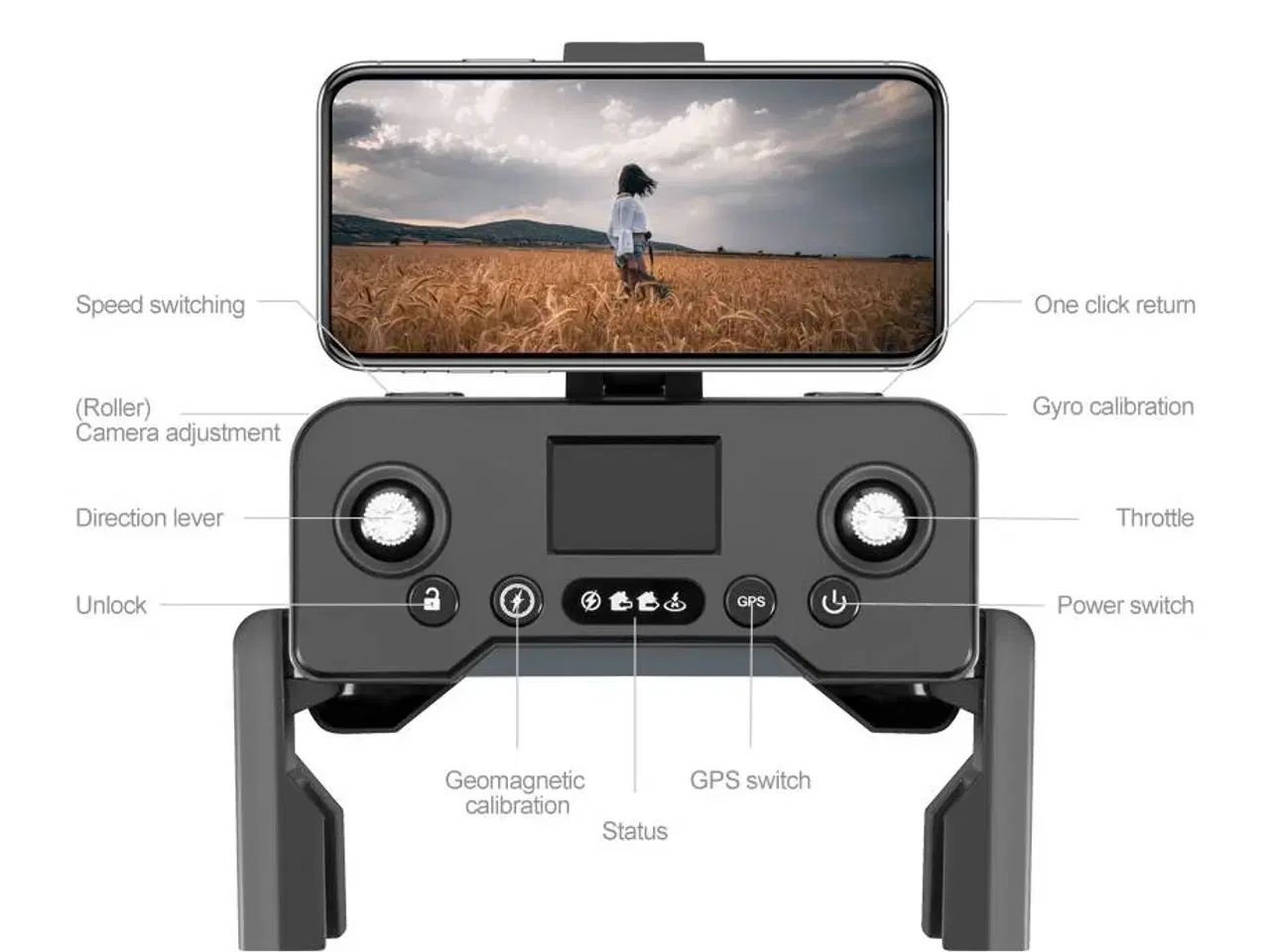 Billede 2 - GPS-drone V168 Pro Max