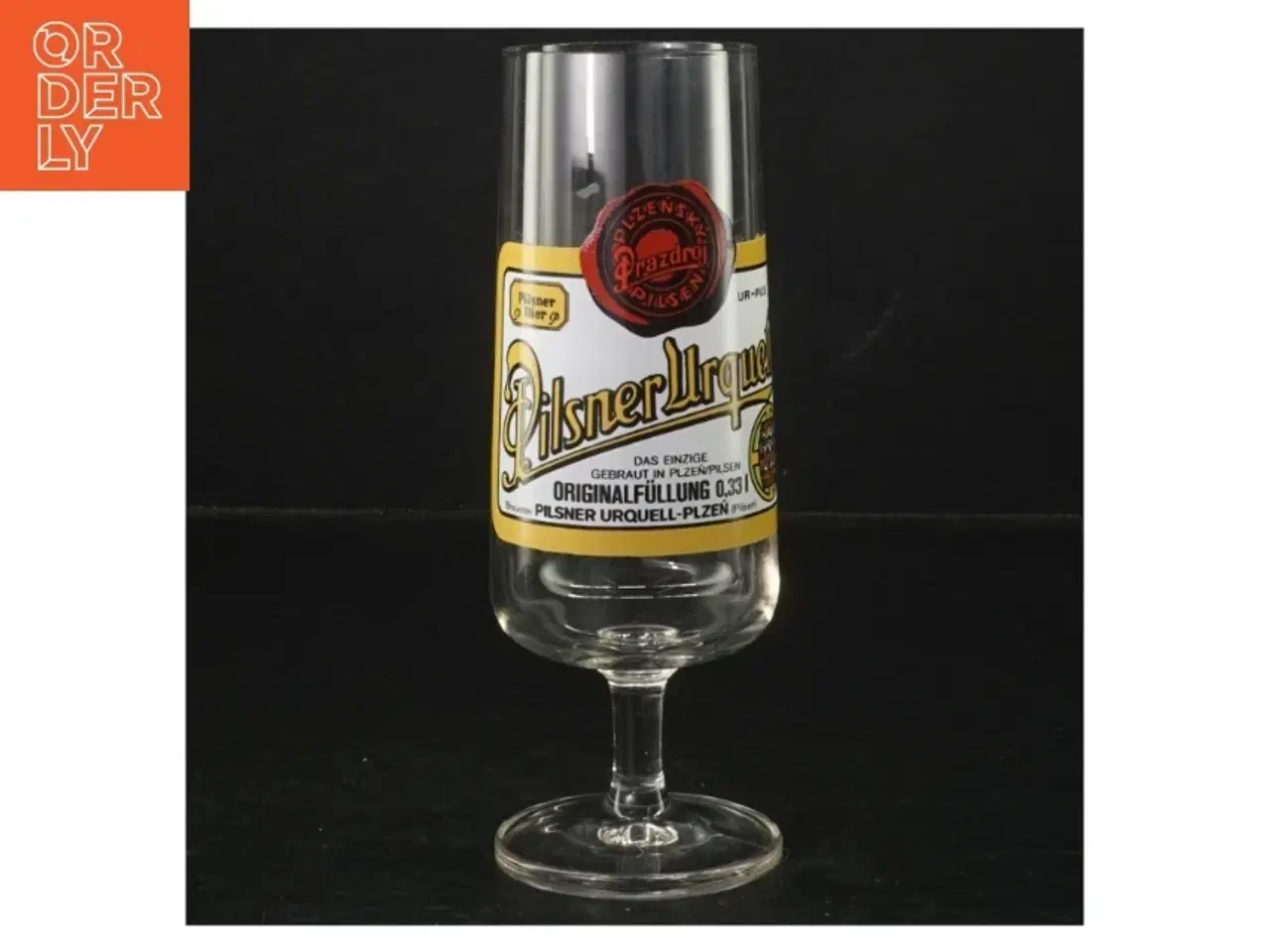 Billede 1 - Pilsner Urquell glas (str. 17,5 cm)