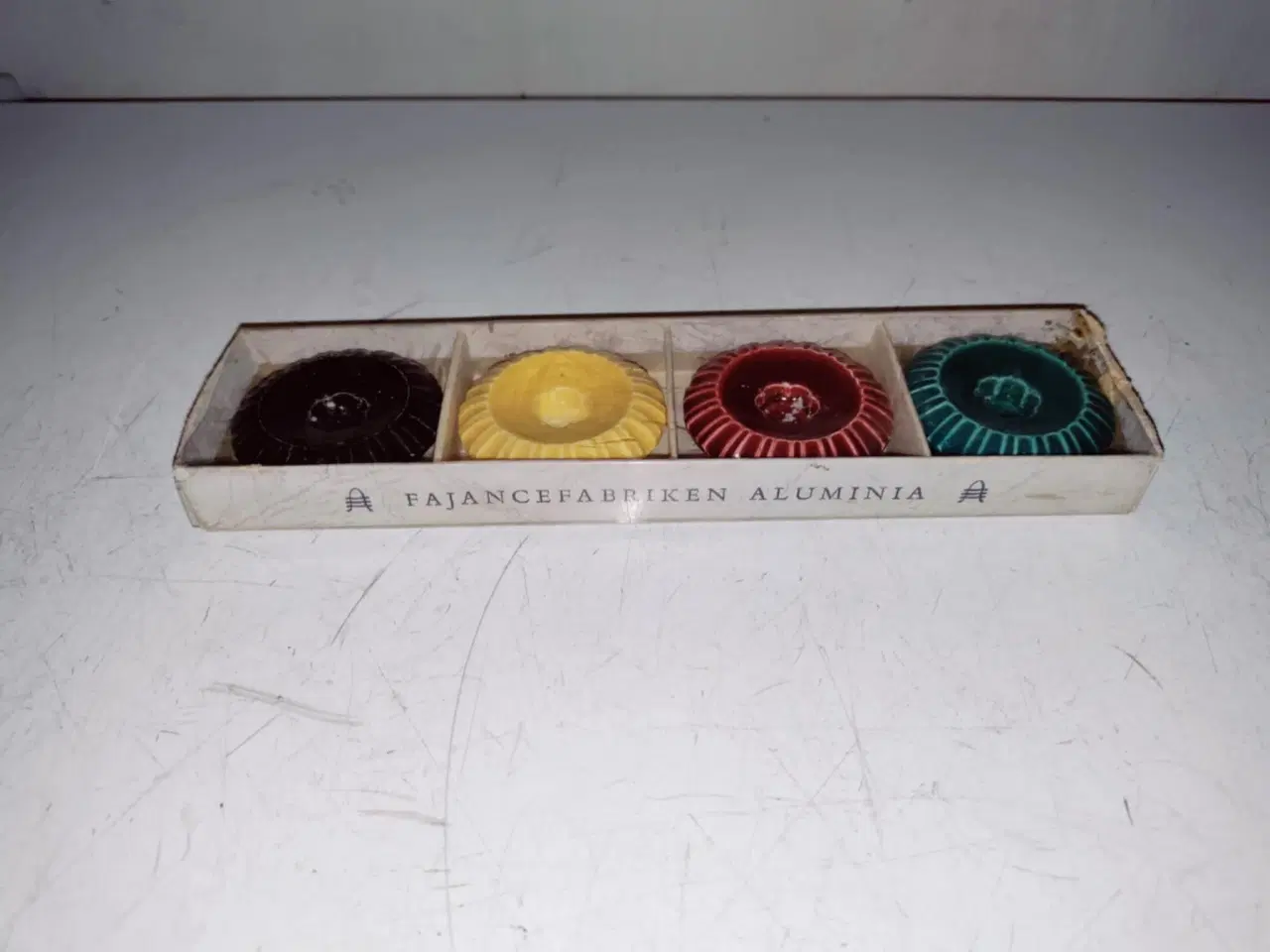 Billede 1 - 4 super flotte lysestager fra aluminia