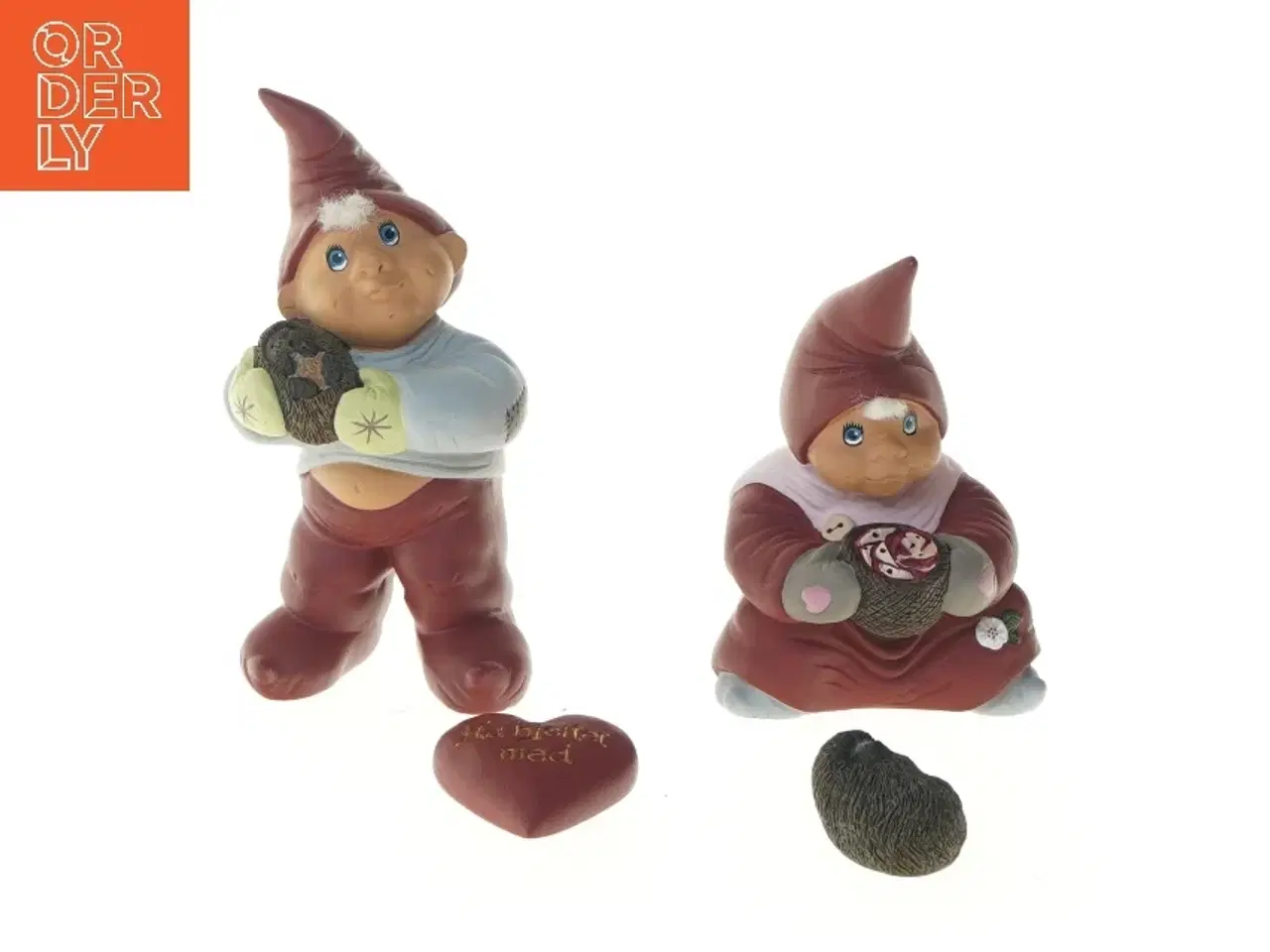 Billede 6 - Årsnissepar 2018 Magne & Victoria fra Klarborg (str. 13 cm)