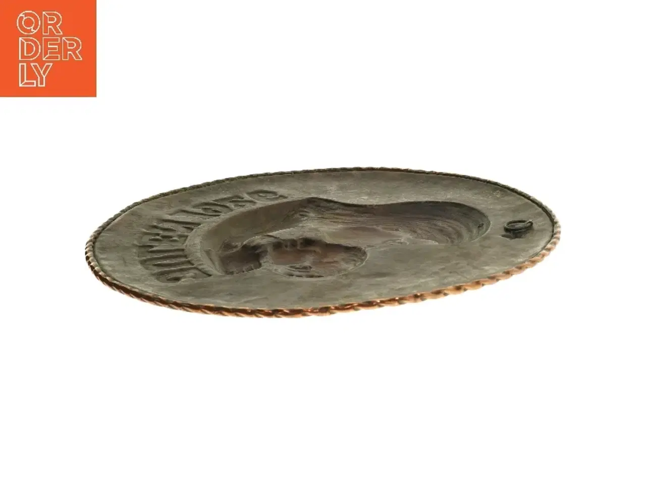 Billede 4 - Dekorativ tallerken fra 1926 (str. Ø 29,5 cm)