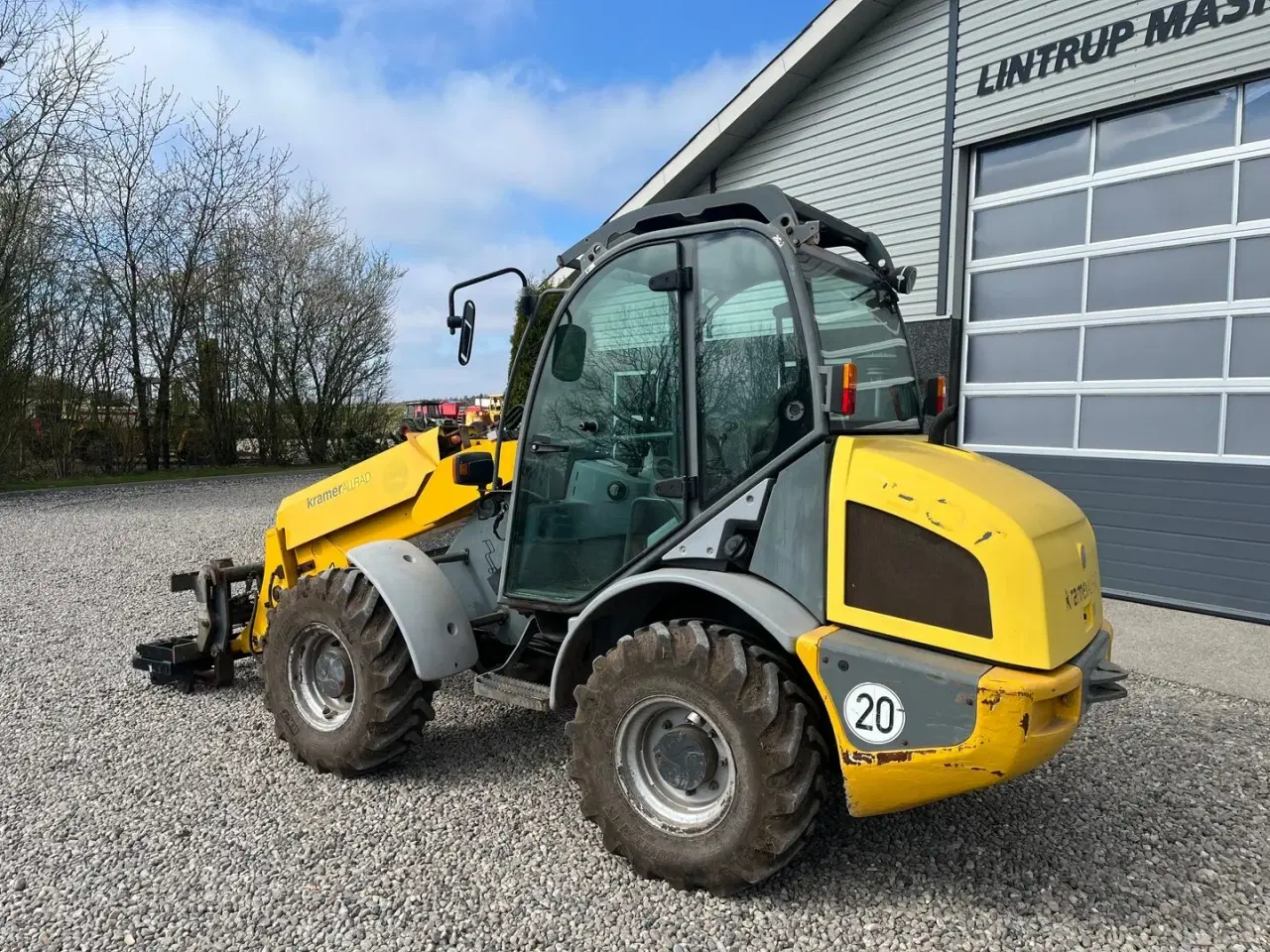 Billede 3 - Kramer 750T Allrad med pallegafler og adabter. Med teleskop-arm