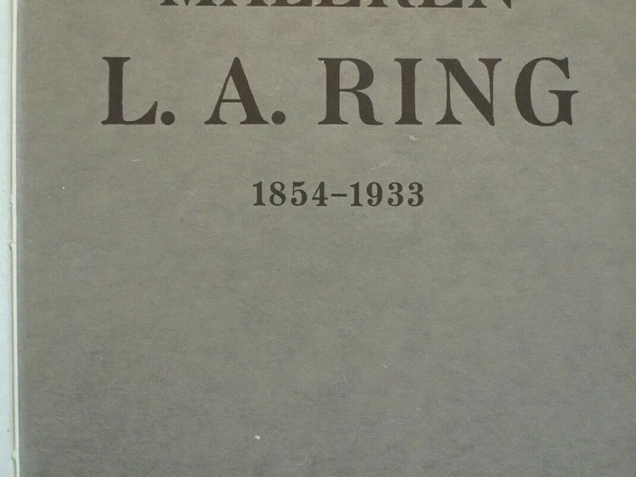 Billede 3 - maleren l. a. ring 1854-1933. udgået biblioteksbog