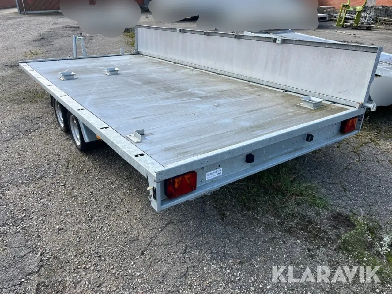 Billede 4 - Maskintrailer Variant 3525p5 - 3500kg - 1 styk