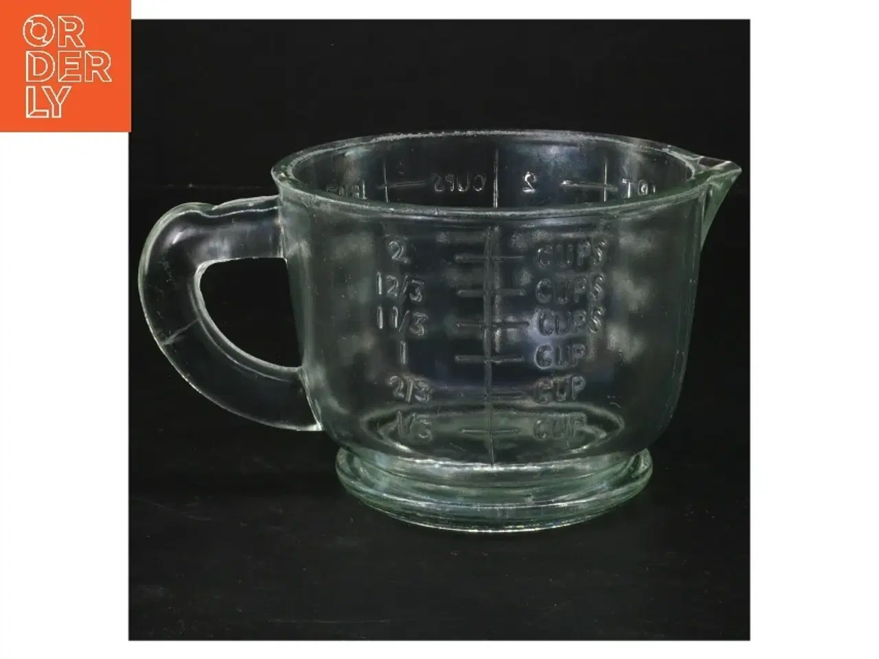 Billede 1 - Glas målebæger (str. Ø 12 cm)