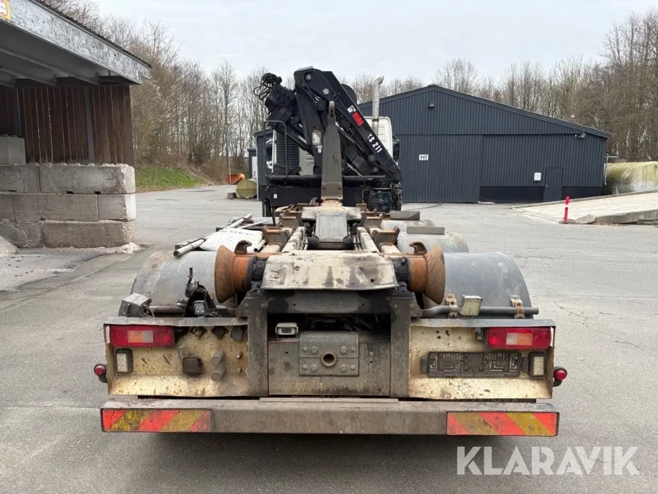 Billede 3 - Lastbil Volvo FM-460 med HIAB kran & 21 tons kroghejs