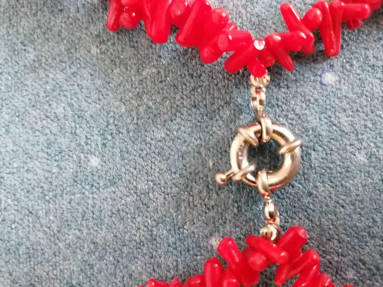 Billede 3 - Smuk Koral Halskæde