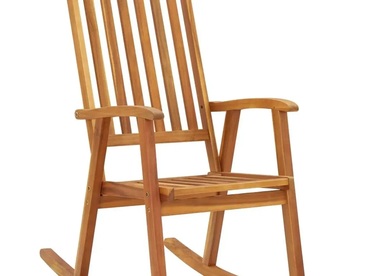 Billede 1 - Gyngestol massivt akacietræ