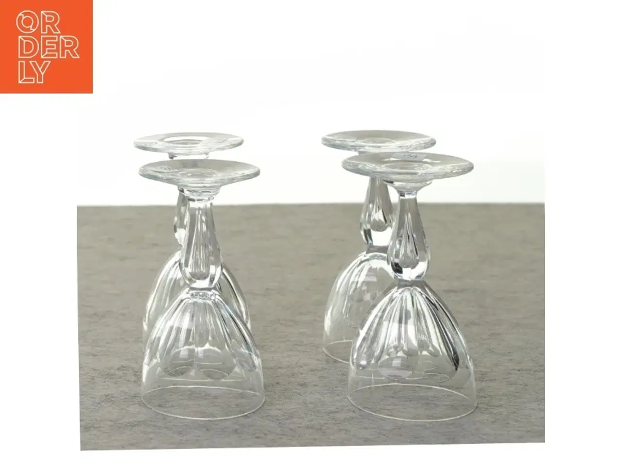 Billede 2 - Glas fra Holmegaard (str. 9 x 4 cm )