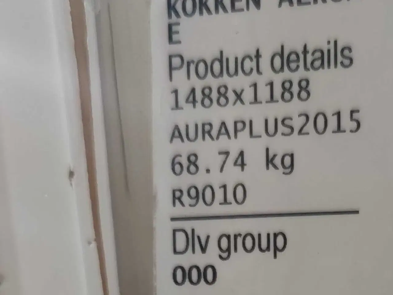 Billede 3 - Tre-lags glas, Ral9010 indv.