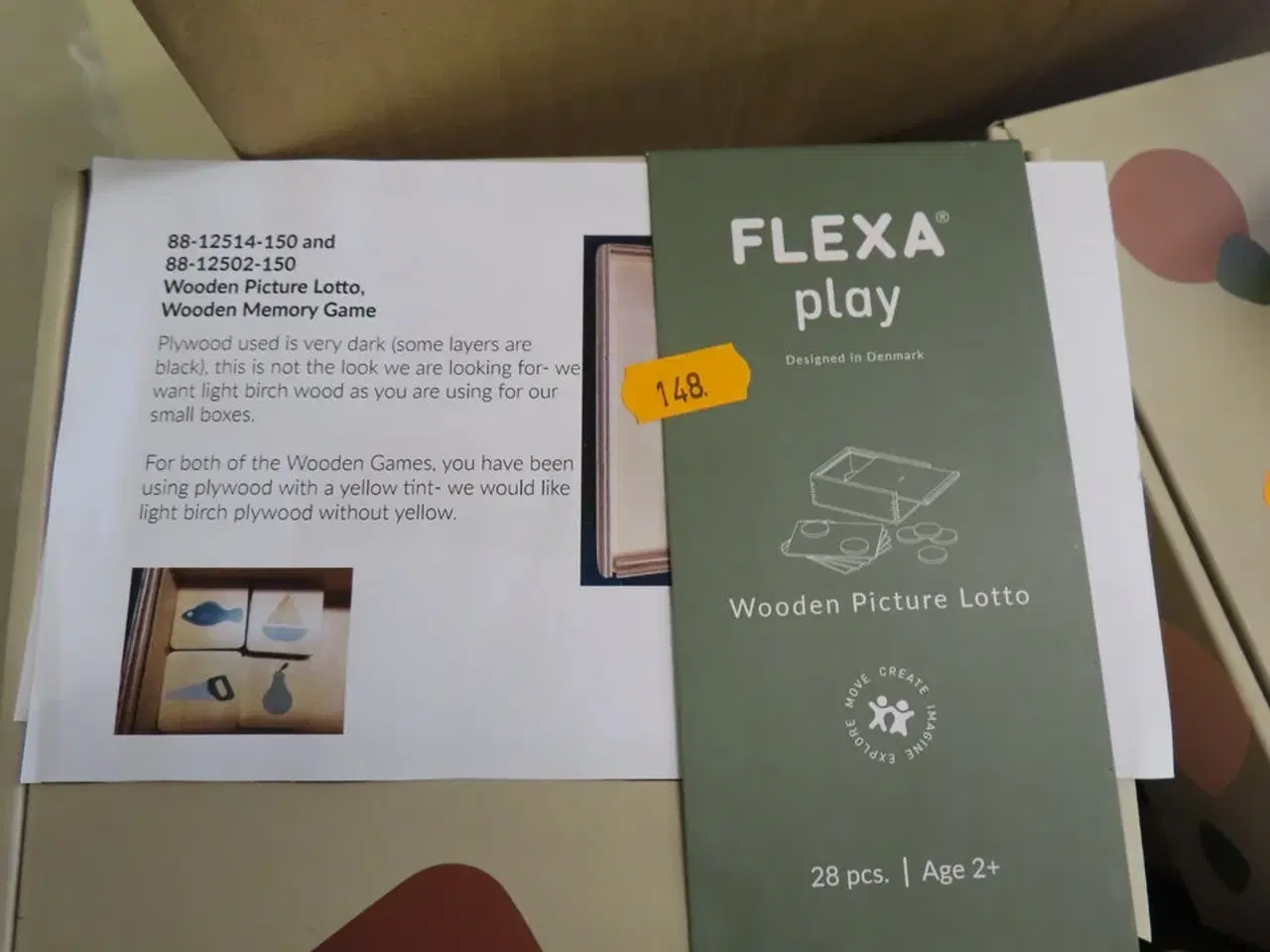 Billede 4 - Trælegetøj FLEXA (vogn medfølger ikke)