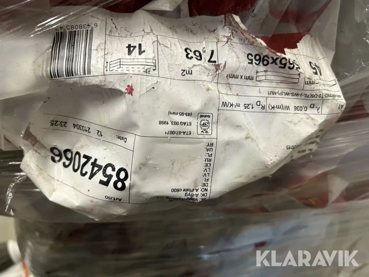 Billede 5 - Isolering Paroc 68m2