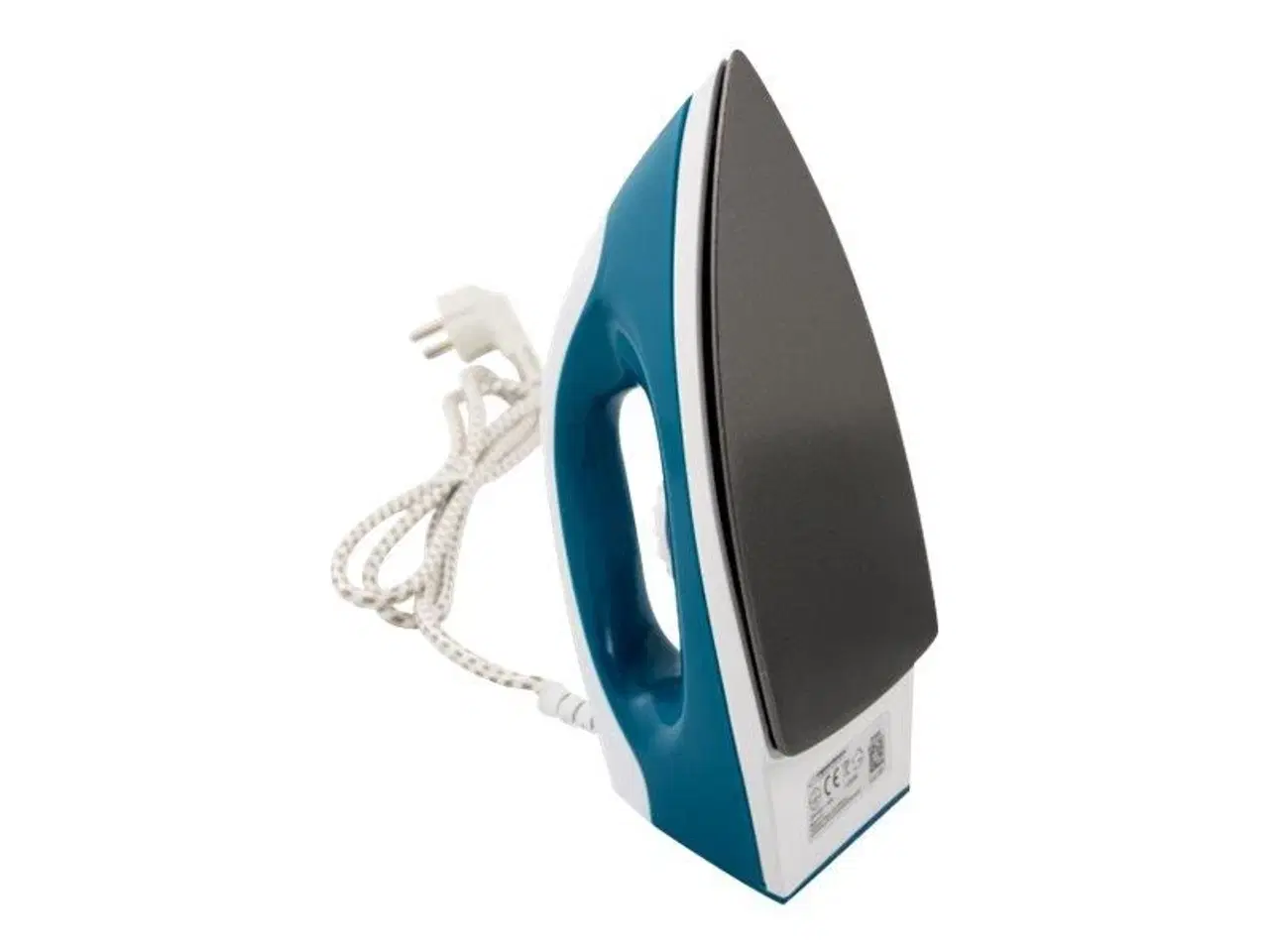 Billede 2 - Strygejern til rejse – Esperanza SMOOTHER, tør, 1200 W, blå/hvid