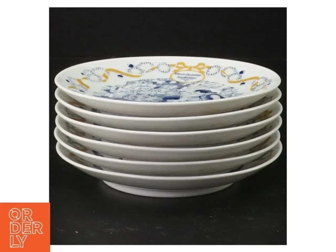 Billede 3 - H.C. Andersen eventyrtallerkener fra Lise Porcelain (str. Ø 13,5 cm)