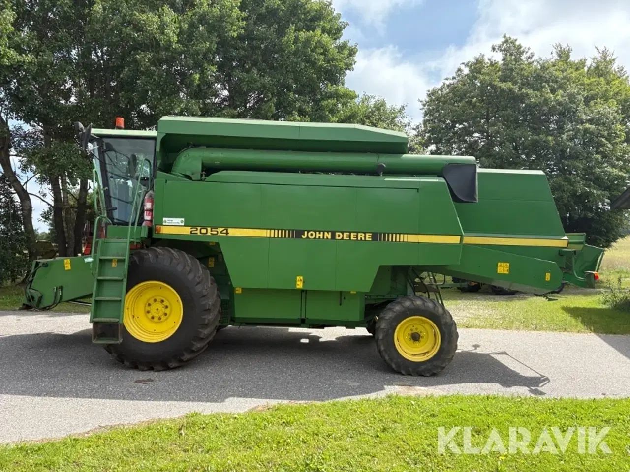 Billede 5 - Mejetærsker John Deere 2054 med skærbord og skærbordsvogn