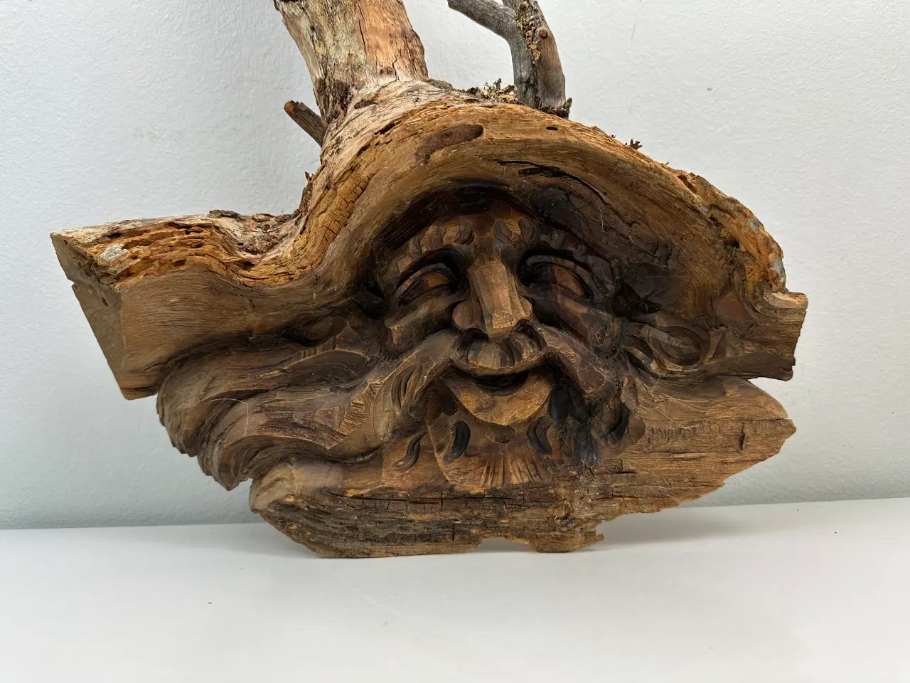 Billede 2 - Unik træmaske af træstub