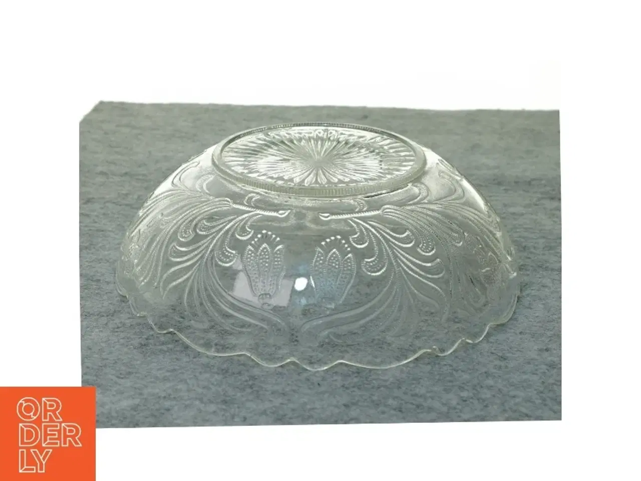 Billede 2 - Glasskål (str. 21 x 6 cm)
