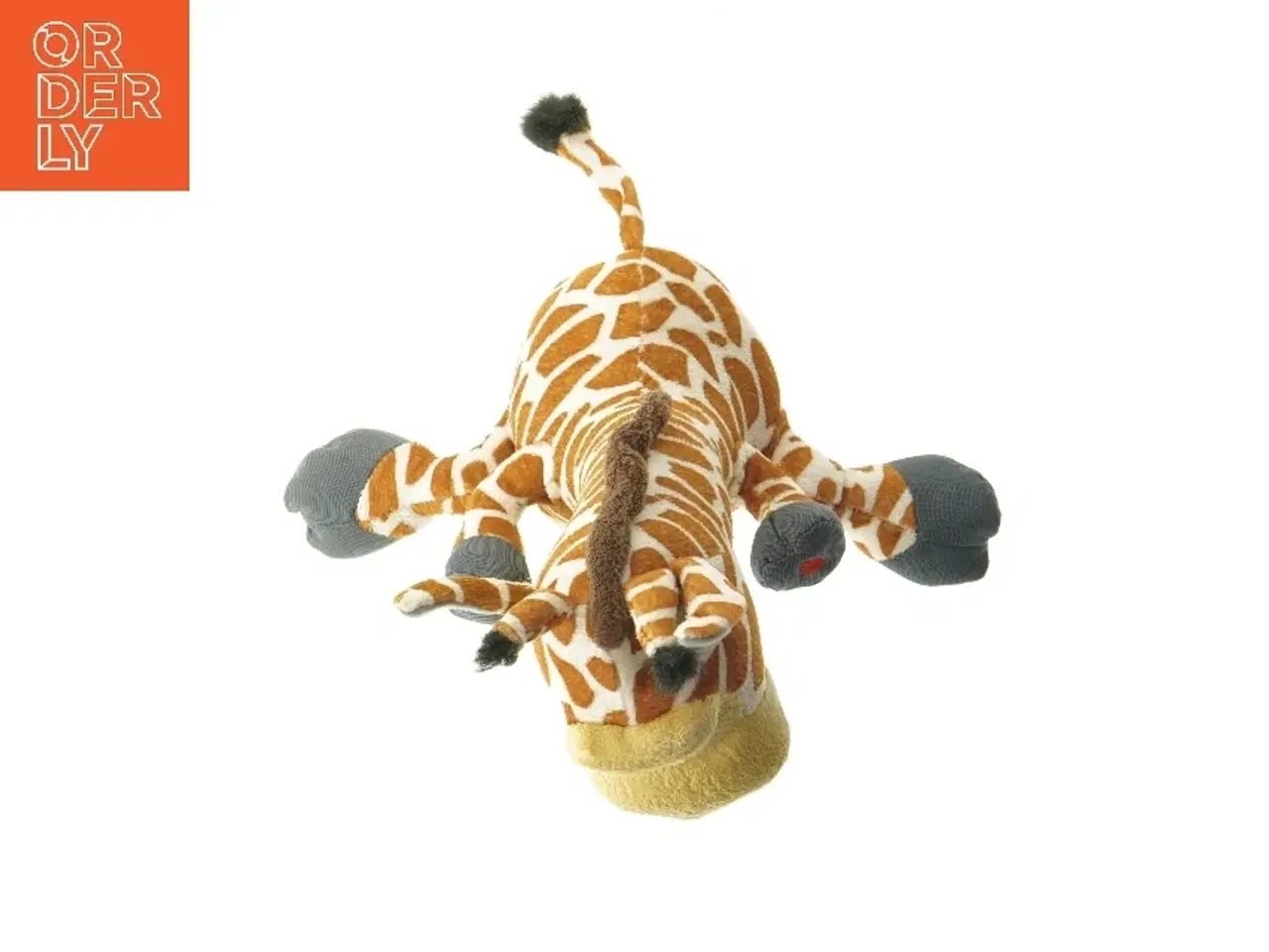 Billede 5 - Plys giraff legetøj med lyd fra KidzzFarm Friends (str. 33 cm)