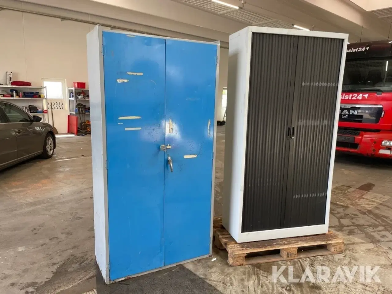 Billede 3 - Metalskabe 3 styk