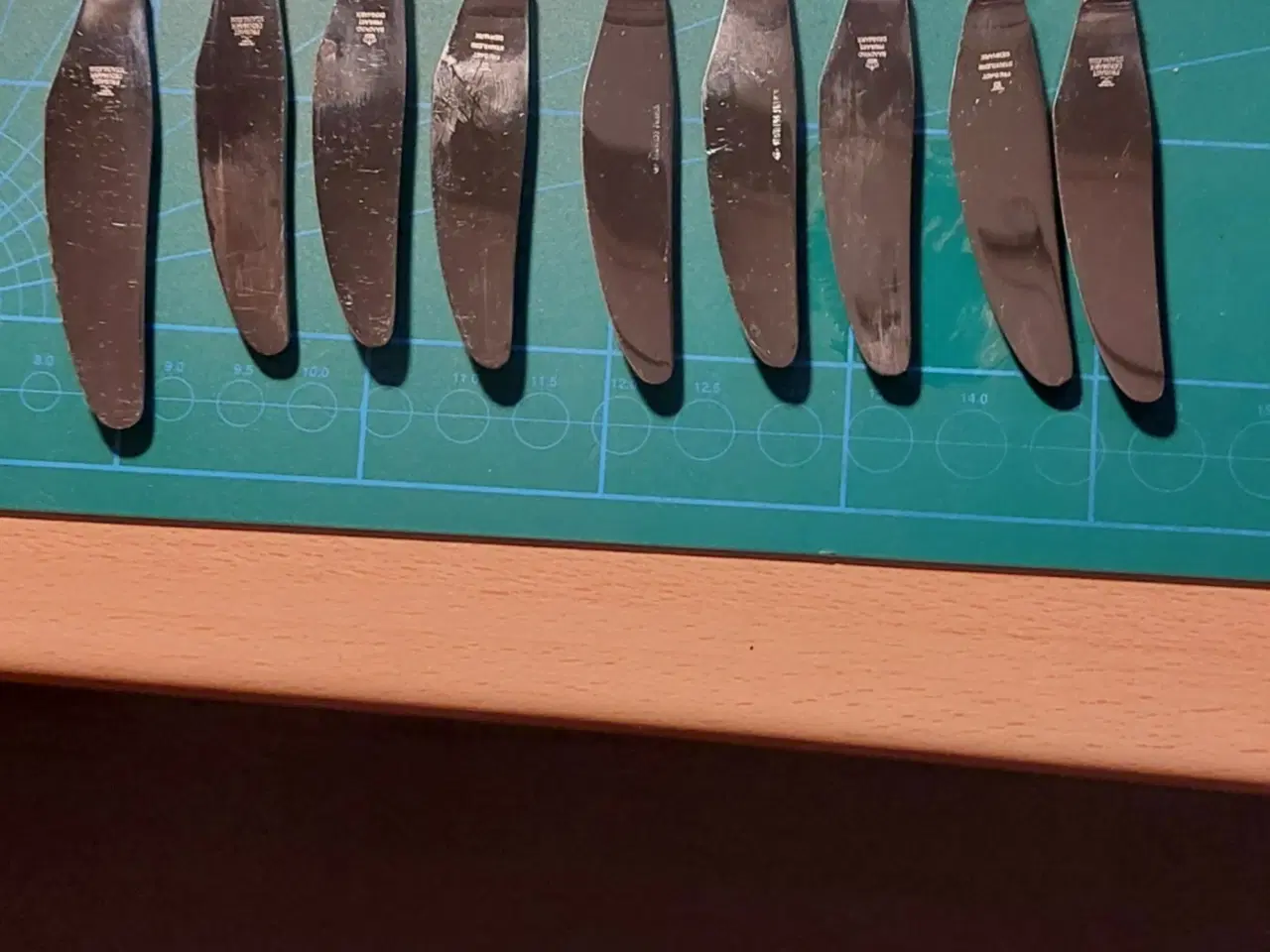 Billede 1 - sølvplet knive i mrk. fleur sælges