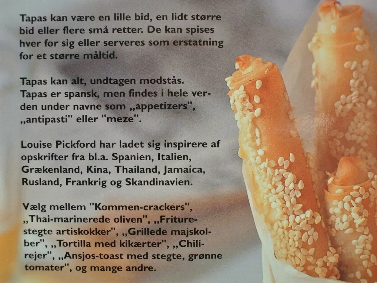 Billede 3 - tapas - 100 nemme opskrifter, af louise pickford, 