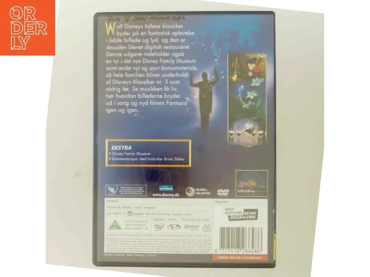 Billede 3 - Fantasia fra Walt Disney (DVD)