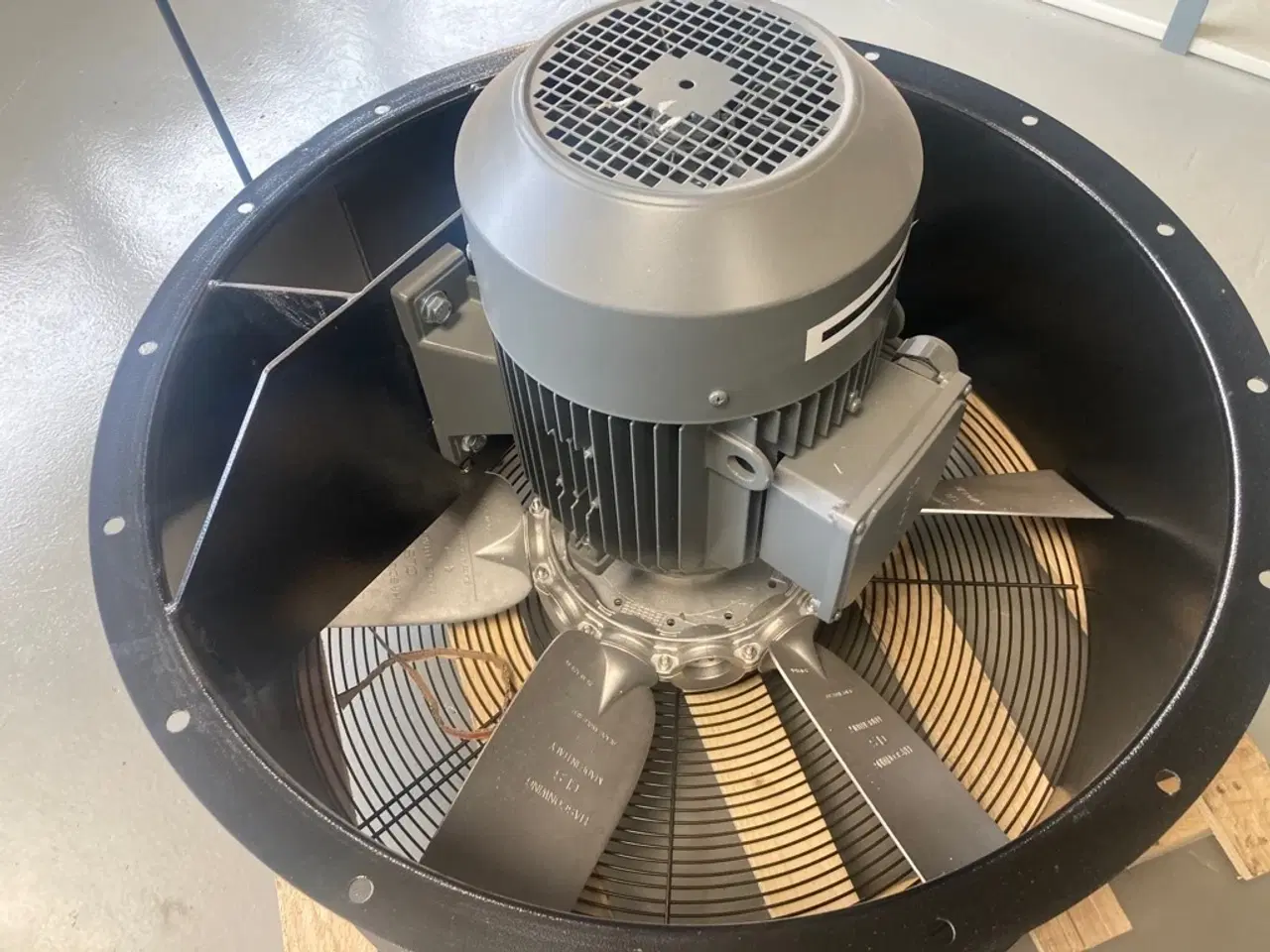 Billede 1 - - - - Vognblæser Ø720 mm - 5,5 kw/7,5 hk - 400 v 1.450 omdr